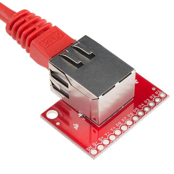 BOB-13021 - SparkFun RJ45 Connector MagJack Ethernet Breakout