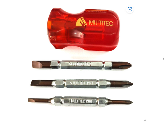 STB-330 6 in 1 Multi bit Stubby Reversible Screwdriver Set