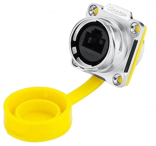 DH24-RJ45 Series RJ45 Male Plug IP67 Waterproof Ethernet Connector