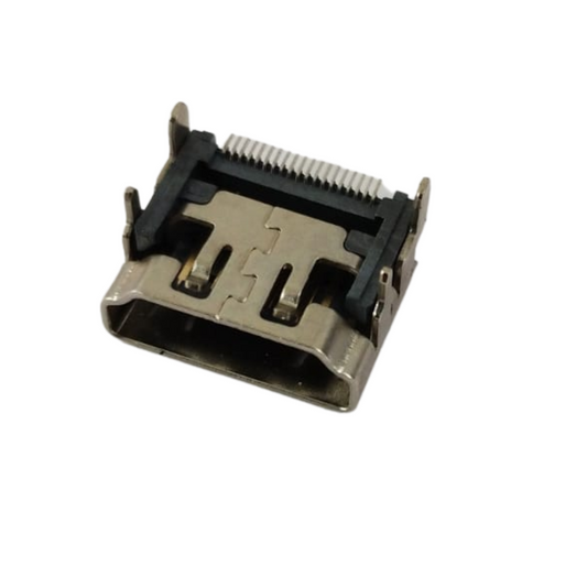 Type-A 19 Pin Female HDMI Right Angle Port Socket (40V)