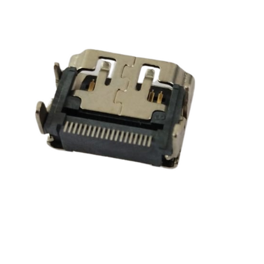 Type-A 19 Pin Female HDMI Right Angle Port Socket (40V)