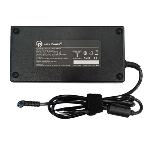 Laptop Adapter compatible for HP (150W 7.7A 19.5V) Blue Pin - 4.5mm x 3.0mm Pin | Suitable for HP 15-BC, 15-CS, Envy 14, Envy 15, Omen 15, Omen 17, and Pavilion 15-bc Series