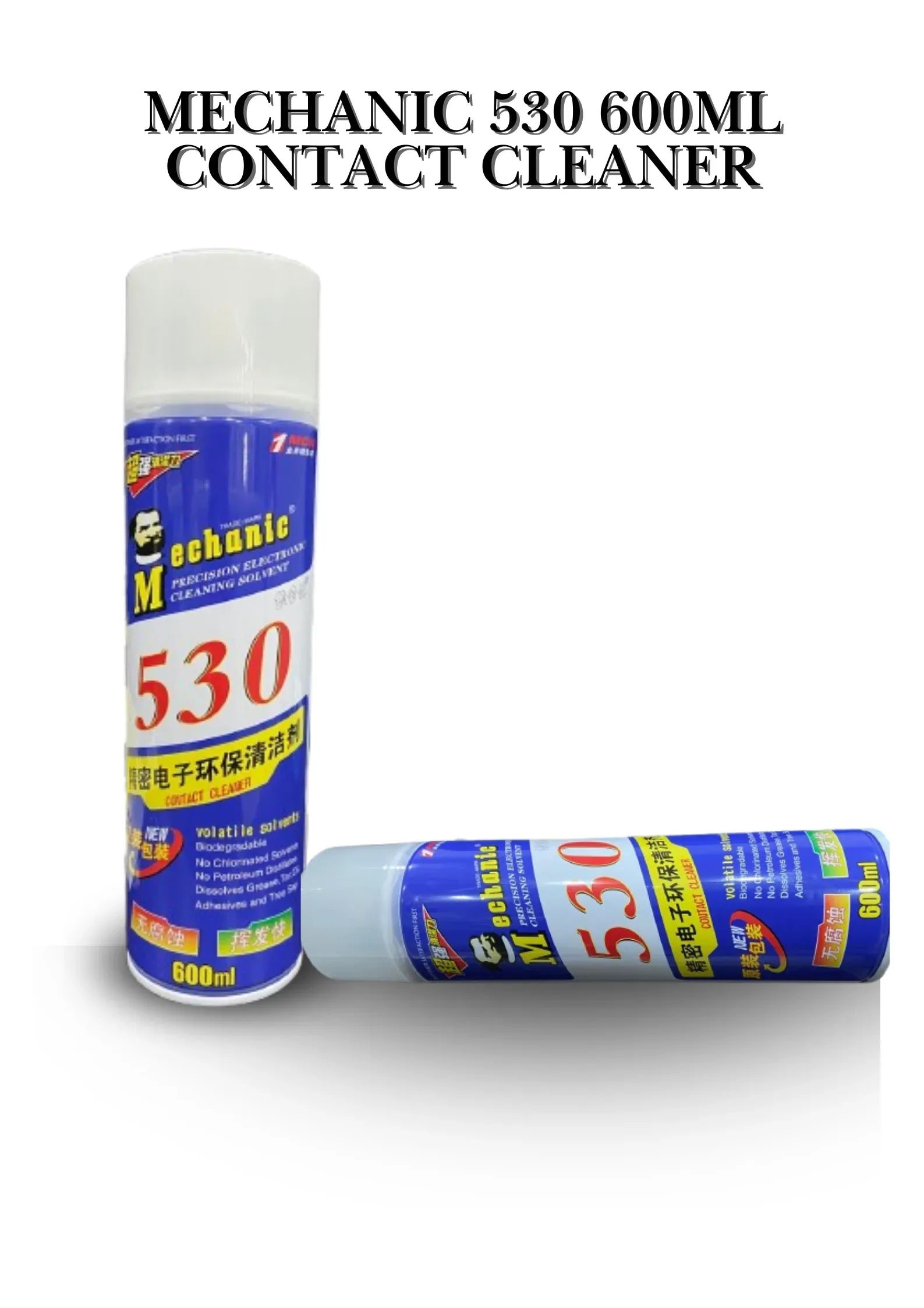 Mechanic 530 Eco-Friendly Electronic Cleaner Spray 550ml