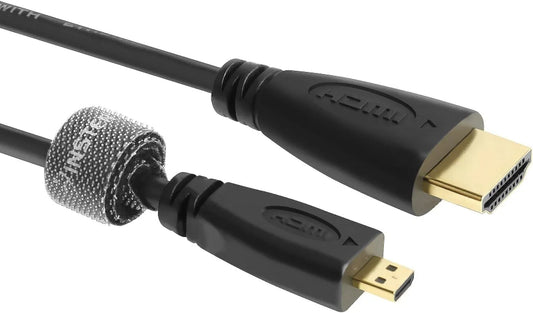 Micro Hdmi (Type D) To Hdmi (Type A) Adapter Straight Connector