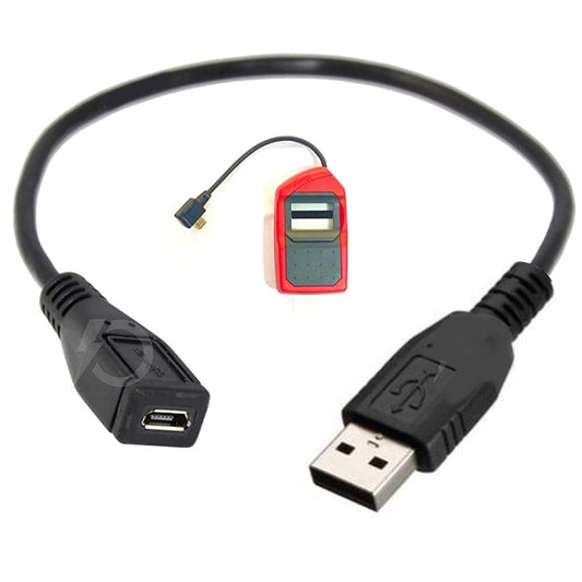 5 Pin Micro USB Female to USB 2.0 Male Converter Cable