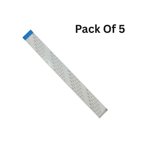 22 Pin 1mm Pitch 200mm Reverse Side Connection FFC Ribbon Flexible Flat Cable (Pack of 5)