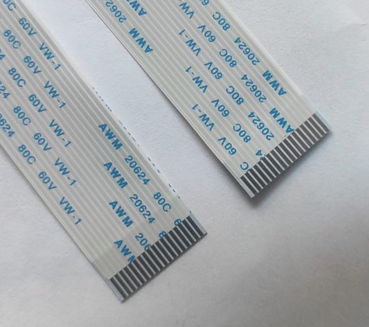 18 Pin 1mm 255mm Pitch Open End ECU Long Cable For HP Laserjet M1005 Printer