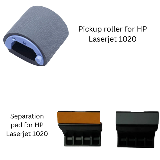 Combo of Pickup roller + separation pad for LJ 1020, M1005 canon LBP 2900 Printers