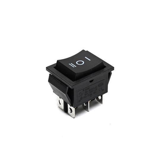 Rocker Switch 6-Pin ON-OFF-ON Panel Mount
