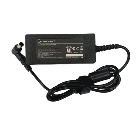 Laptop Adapter compatible for SONY (42W 2.15A 19.5V) - 6.5mm x 4.4mm Pin | Suitable for For Sony VAIO