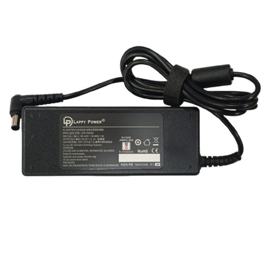 Laptop Adapter compatible for SONY (92W 4.7A 19.5V) - 6.5mm x 4.4mm Pin | Suitable for Sony Vaio Vpc E & Sve14 Sve15 Series