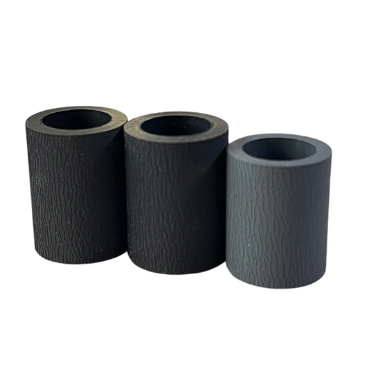 (Set of 3) Scanner Pickup Rubber Tire (Rubber) For HP ScanJet 2500 S1 (L2747-60001)