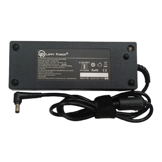 Laptop Adapter compatible for TOSHIBA (120W 6.3A 19V) - 5.5mm x 2.5mm Pin | Suitable for Toshiba Satellite S75D S75T S870 S870D S875 S875D Tecra A50