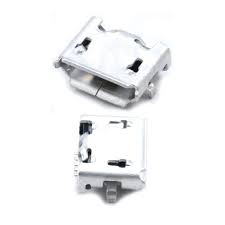 USB 2.0 Micro Type-B Female Connector (SMD, 5 Pin, 345-U255-051T-4BH82-F1S)