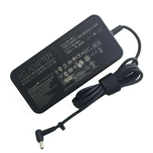 Laptop adapter for compatible Asus 120W Laptop Charger 19V, 6.32A, 6.0mm x 3.7mm