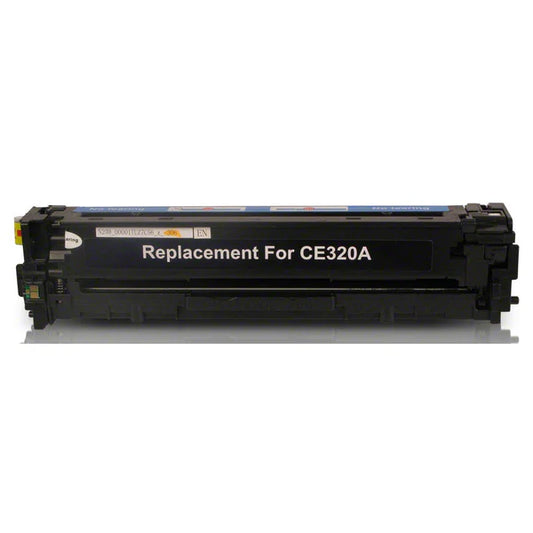 Black Toner Cartridge Compatible with HP CE320A