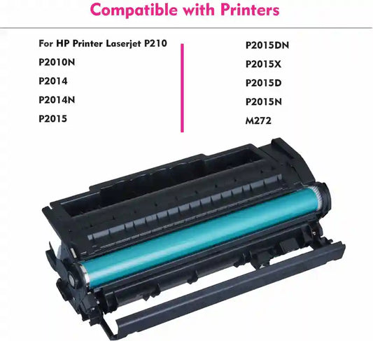 Q7553A Black Toner Cartridge Compatible with HP LaserJet P2014/ P2015/ P2015/ P2015/ M2727/ M2727