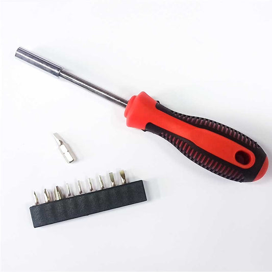 10 in 1 Multibit Screwdriver Set Tool All in One Fully Magnetic For Mobiles Laptops Repair