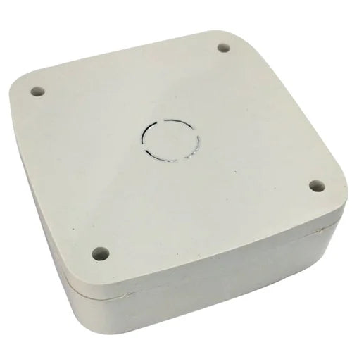 PVC Square Junction Box 12.7cm x 12.7cm (5x5 Inches) for CCTV Cameras (I)