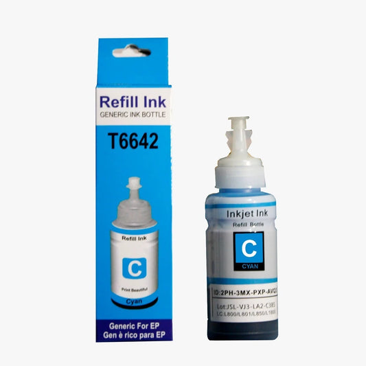 Refill Ink For Epson L110 L210 L310 L405 L455 L550 L605 Printer (Cyan)