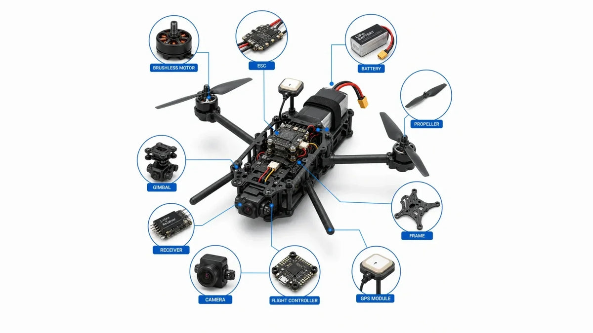Every Drone Part You Need to Know