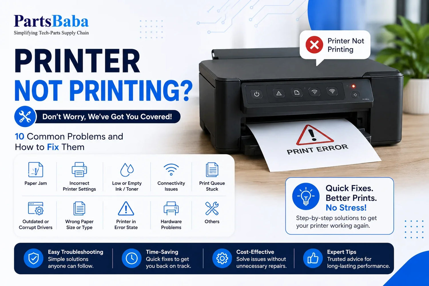 Why Is My Printer Not Printing? 10 Common Problems and How to Fix Them