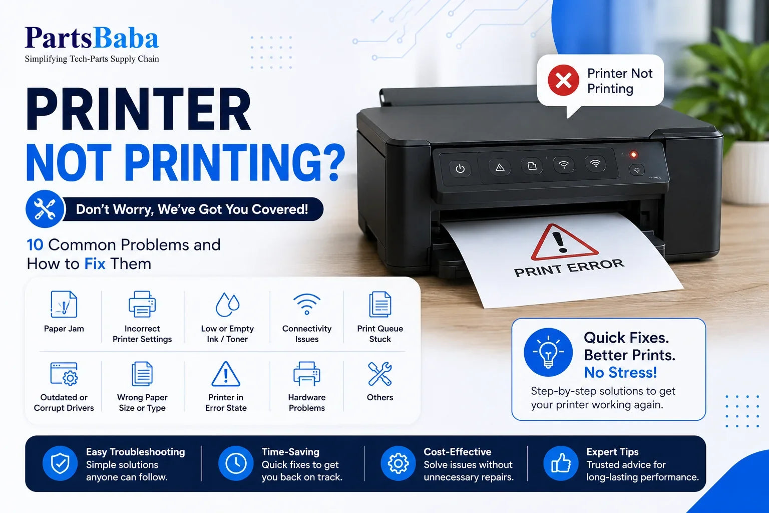 Why Is My Printer Not Printing? 10 Common Problems and How to Fix Them