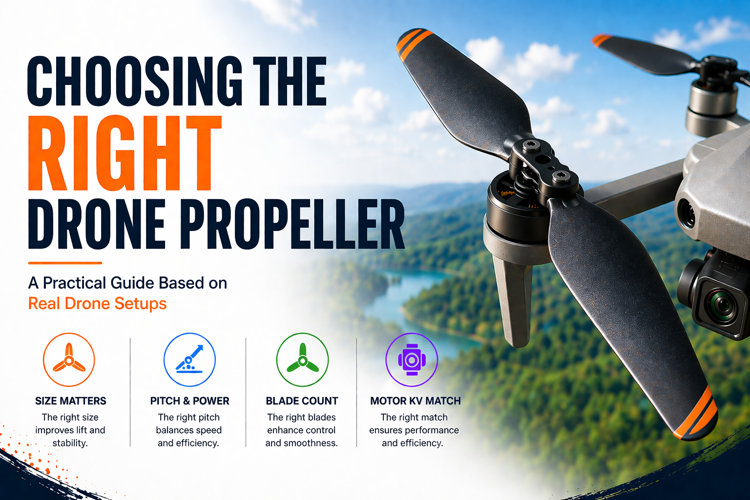 Choosing the Right Drone Propeller: A Practical Guide Based on Real Drone Setups