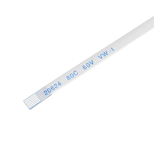 6 Pin 0.5mm Pitch 150mm Reverse Side Connection FFC Ribbon Flexible Flat Cable