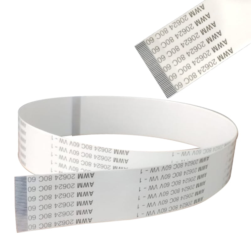 40 Pin 0.5mm Pitch 500mm Reverse Side Connection FFC Ribbon Flexible Flat Cable (Pack of 5)