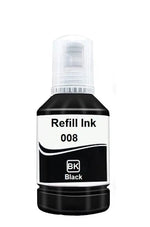 008 Ink for Epson L6460, L6490, L15150, L15160, L15180, L6570, M15180 (Black)