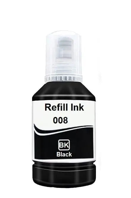 008 Ink for Epson L6460, L6490, L15150, L15160, L15180, L6570, M15180 (Black)