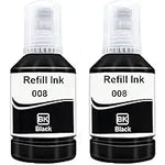008 Ink for Epson L6460, L6490, L15150, L15160, L15180, L6570, M15180 (Black)