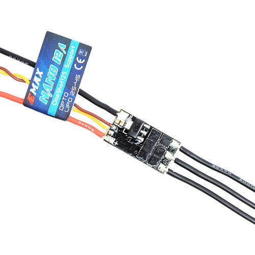 Emax Nano ESC 12A V2-active Braking 3S-4S Oneshot125 Compatible with Skyline32, Naze32, Pixhawk