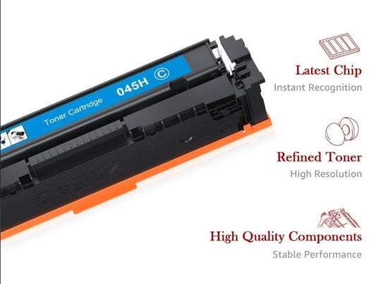 Magenta Toner Cartridge Compatible with Canon Cartridge 045 Magenta