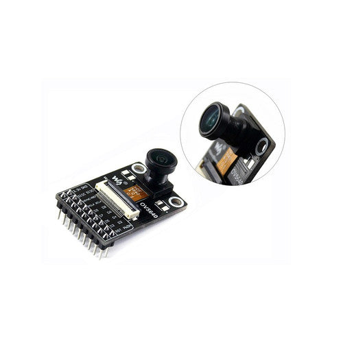 Camera Module Based on OV5640 Image Sensor 5 Megapixel (2592x1944), Fisheye Lens- Waveshare