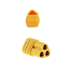 Amass MT30 3 Pole Motor/ESC Connector Set Female – 1 Pcs- MT30-F.G.Y