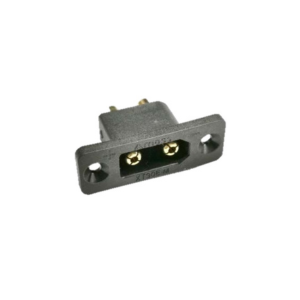 Amass XT90E-M GOLD PLATED BLACK – XT90E-M.G.B Original Drone Connectors