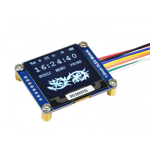 1.5 inch OLED display Module128x128 pixels, 16 gray scale - Waveshare