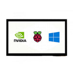 10.1inch Capacitive Touch Screen LCD (E), 1024Ã—600, HDMI, IPS, Fully Laminated Screen, Supports Raspberry Pi, Jetson Nano, And PC