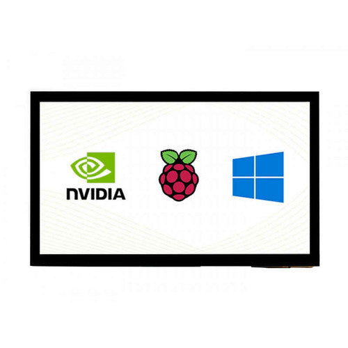 10.1inch Capacitive Touch Screen LCD (E), 1024Ã—600, HDMI, IPS, Fully Laminated Screen, Supports Raspberry Pi, Jetson Nano, And PC