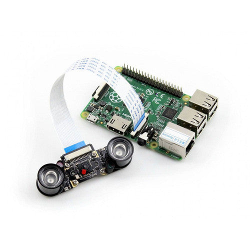 Raspberry Pi Camera Module (E), Supports Night Vision - Waveshare