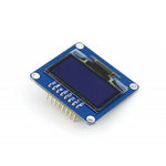 1.3 inch OLED, SPI/I2C Interfaces, Vertical Pinheader - Waveshare