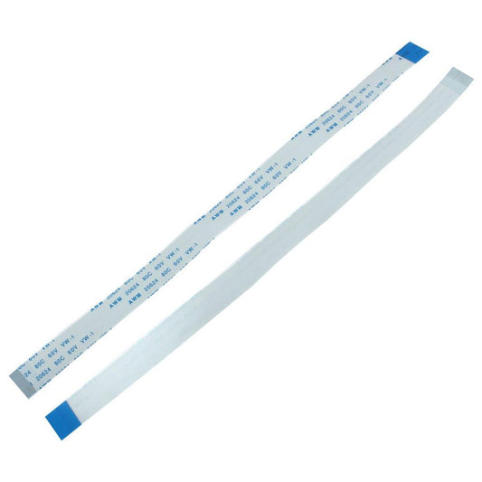 10 Pin 0.5mm Pitch 380mm Reverse Side Connection FFC Ribbon Flexible Flat Cable