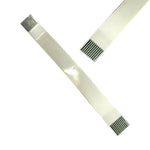 10 Pin 0.5mm Pitch 50mm Same Side Connection FFC Ribbon Flexible Flat Cable