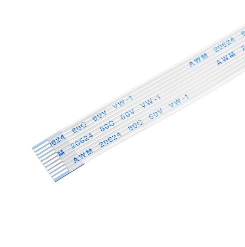 10 Pin 1mm Pitch 200mm Same Side Connection FFC Ribbon Flexible Flat Cable