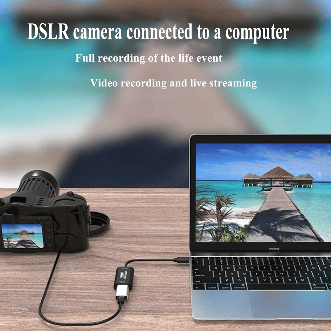 4K x 2K UHD Video Capture Compatible With USB 1.1 / 2.0 / 3.0 (UVC1-4K)