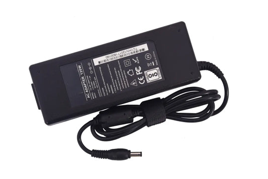 120W Laptop Adapter Compatible for Lenovo (19V, 6.32A) 5.5mm x 2.5mm (Power Cord Included)