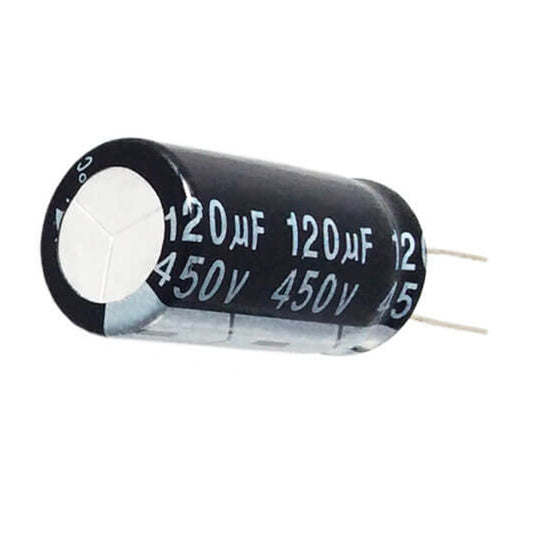 Capacitor with 120uF 450v 105 Degree Celsius (M) For 1020