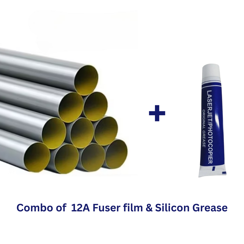 12A Fuser Film - Korean Normal for HP LaserJet M1005, 1020, Canon LBP2900 (Pack of 10) with Grease